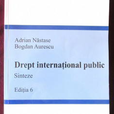 "DREPT INTERNATIONAL PUBLIC. Sinteze", Adrian Nastase/ Bogdan Aurescu, Editia 6
