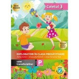 Exploratori clasa pregatitoare caiet integrat 3 Muzica si miscare Adina Achim editia 2026 Auxiliar scolar