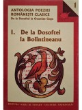 Al. Piru (ed.) - Antologia poeziei romanesti clasice, vol. 1 - De la Dosoftei la Bolintineanu (Editia: 2001)