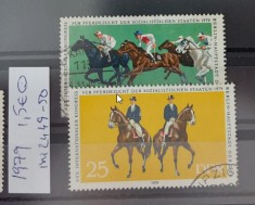 TS21 - Timbre serie DDR 1979 Mi2449-50