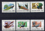 C5329 - Ungaria 1977 - Pasari 6v.nestampilat MNH