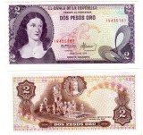 !!! COLUMBIA - 2 PESOS OROi I976- P 413 B - UNC