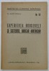 EXPERIENTA ROOSEVELT SI SISTEMUL BANCAR AMERICAN de LAZAR IONESCU , 1936