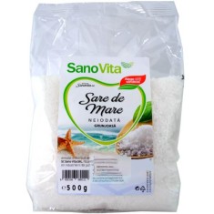 Sare de Mare Grunjoasa Neiodata Sano Vita, 500g, Sare de Mare, Sare Sano Vita, Sare de Mare Sano Vita, Sare Neiodata, Sare Neiodata Sano Vita, Sare Gr foto