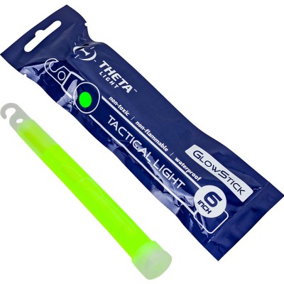Baton Luminos GlowStick 15cm Verde Theta Light foto