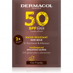 Dermacol Sun Water Resistant lapte de corp pentru soare rezistent la apa SPF 50 2x15 ml