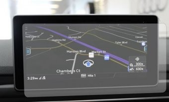 Folie pentru Navigație Audi S5 2024, Ultra-Rezistentă, Claritate Cristalină, Aplicare Ușoară foto