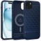 Husa iPhone 15 Spigen Caseology Parallax MagSafe, bleumarin