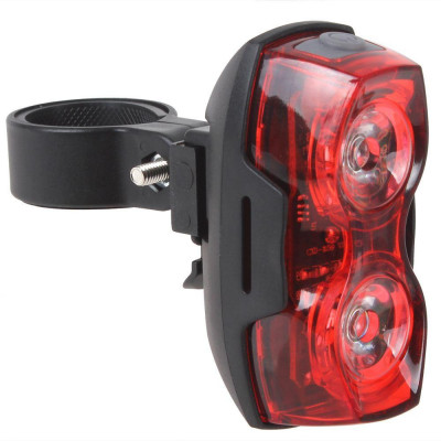 Licurici cu 2 LED-uri, rosu/negru TORKY foto
