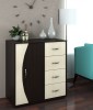 Comoda 4-1-1 Ro, Wenge + Mesteacan, MP