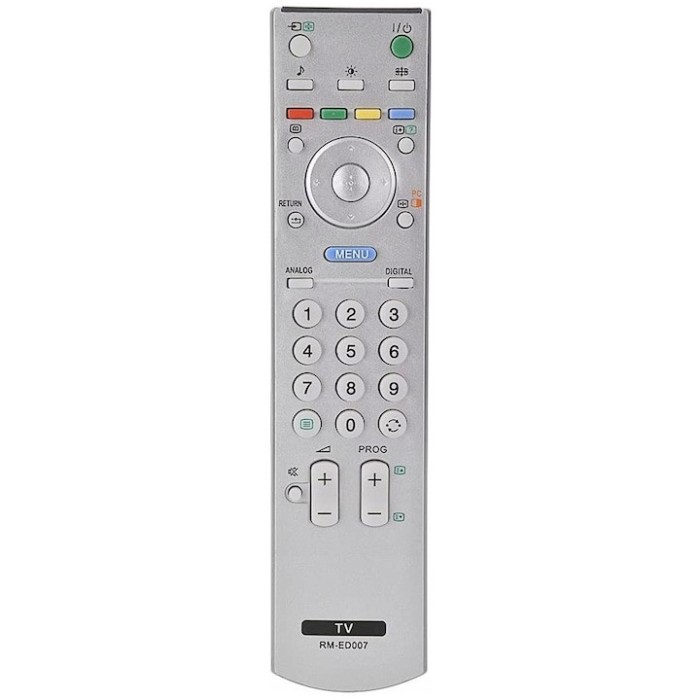 Telecomanda pentru Sony Bravia RM-ED007, x-remote, Argint