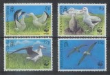 Tristan da Cunha 1999 - Păsări, albatros, fauna WWF, serie neuzata