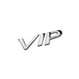 Ornament metalic &quot;VIP&quot; 7.2cmx3cm Cod: JS-16 Automotive TrustedCars, Oem