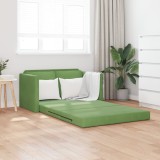 vidaXL Canapea Verde deschis Țesătură, Lemn 2 locuri Canapea
