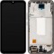 Display cu Touchscreen MP compatibil cu Samsung Galaxy A34 A346, cu Rama, Versiune OLED, Negru