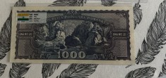 Bancnota ROMANIA 1000 LEI 1950