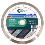 Disc DiamantatExpert pt. Ceramica, Gresie Portelanata de Duritate Medie, Placi 180x25,4/22.23(ring) (mm) taiere uscata sau umeda, Blue Line Profesiona