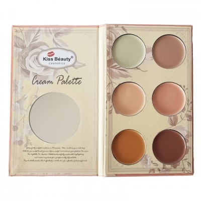 Paleta corectoare Kiss Beauty Highlight Contour Palette #2 foto