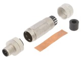 Mufă M12 4 PIN Ethernet IP65 250V