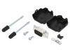 Conector D-Sub 9 Pini Tata Pe Cablu Amphenol Neecranat Gold Flash Poliamida