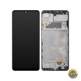 Display cu Touchscreen Samsung Galaxy A22 A225 cu Rama Negru Service Pack GH82-25944A