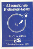 FA31-Carte Postala- GERMANIA-5. Internationale Briefmarken-Messe 1984
