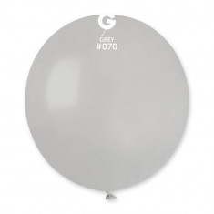 Balon Latex Jumbo 48 cm, Gri 70, Gemar G150.70 foto