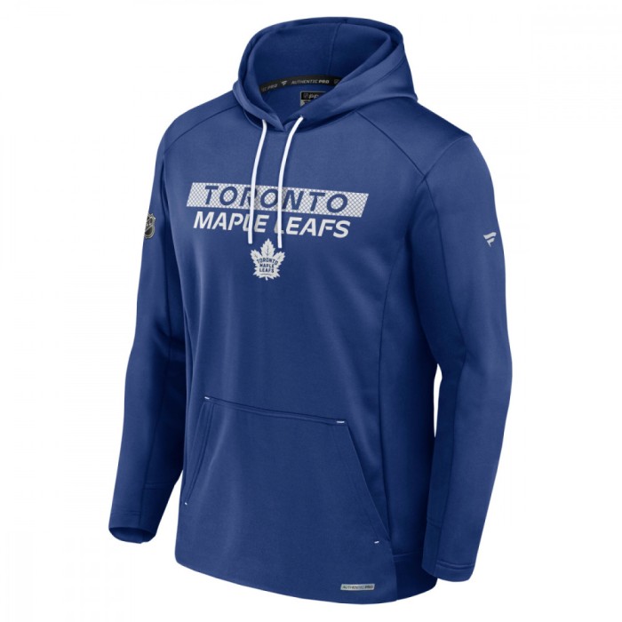Toronto Maple Leafs hanorac de bărbați cu glugă AP Rink Poly Fleece Pullover Hood - L
