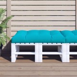 Gossi perna de paleti, turcoaz, 120x80x12 cm, material textil