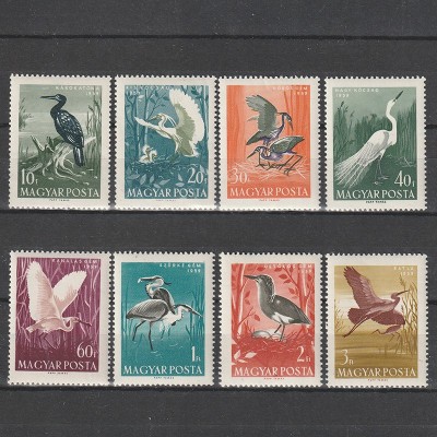 Madarak II (Pasari) LP 1657-1664 1958 foto