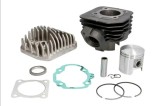 Set motor + chiulasa Peugeot Buxy - Elyseo - Speedake - Speedfight - Trekker - Vivacity - X-Race 2T AC 70cc D47mm bolt 12