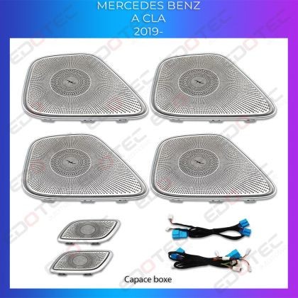 Capace difuzoare sistem Berlin fara lumini Mercedes A W177 CLA W118 control pe sistemul original sau telefon CarStore Technology