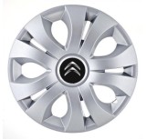 Cumpara ieftin Set 4 Capace Roti Autohelix MSA&reg; potrivite jantelor de 16 inch, Compatibil Cu Citroen, model Top Gray