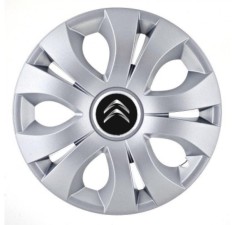 Set 4 Capace Roti Autohelix MSA&reg; potrivite jantelor de 16 inch, Compatibil Cu Citroen, model Top Gray