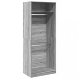 Cumpara ieftin Sifonier, gri sonoma, 80x50x200 cm, lemn prelucrat