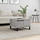 Cumpara ieftin Măsuță de cafea, gri sonoma, 55x55x36,5 cm, lemn prelucrat