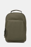 Rains rucsac 13260 Book Daypack culoarea verde, mare, uni, 13260