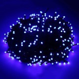 Instalatie luminoasa liniara, 36 metri, 500LED, albastra