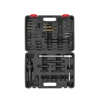 Set pentru demontat si reparat filete bujii, 40 piese foto