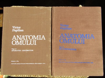 ANATOMIA OMULUI-VICTOR PAPILIAN 2 VOL foto