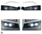 Cumpara ieftin Set proiectoare LED halogen stanga + dreapta, ceata cu dubla lupa pentru VOLVO FH4 FM4 (2013-2019)