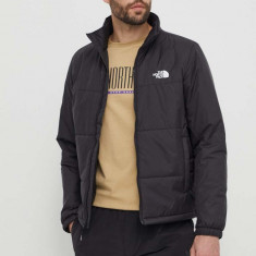 The North Face geaca GOSEI PUFFER barbati, culoarea negru, de iarna, NF0A8795JK31