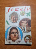 Almanahul Femeia 1969 - Revista Retro, Colectie, Anii &#039;60, Stare Buna - 208 Pagini
