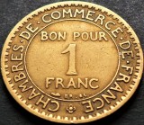 Moneda istorica (BUN PENTRU) 1 FRANC - FRANTA, anul 1921 * cod 4428