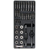 Yato YT-55465 - Set tarozi si filiere HCS 35 bucati