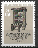 B0674 - Austria 1964 - Grafica neuzat,perfecta stare