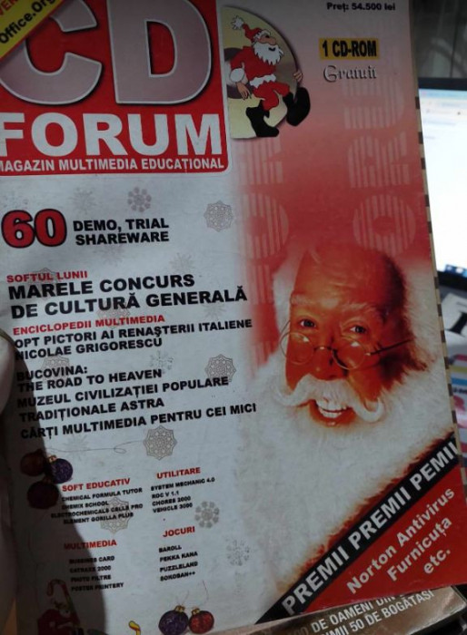 revista CD FORUM - decembrie 2003