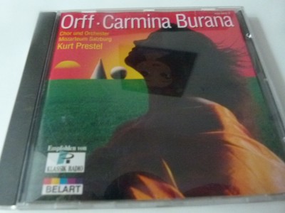 Carmina Burana - Orff, cd foto