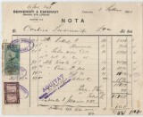Romania, Benvenisti &amp; Eskenasy, Nota 16, Craiova, 1931