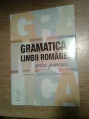 Gramatica limbii romane pentru gimnaziu - Gabriela Pana Dindelegan (coord.) 2019 foto
